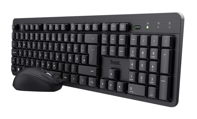 Trust Keyboard Spanish + Mouse Inalámbricos TKM-360