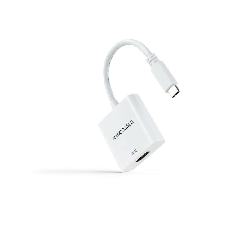 Nanocable Converter USB-C a HDMI 4K - 15CM - White