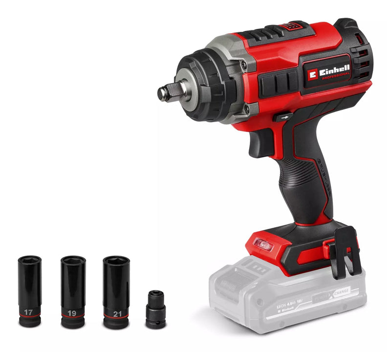 Einhell Atornillador Impacto Wireless Impaxxo 18/400, 1/2