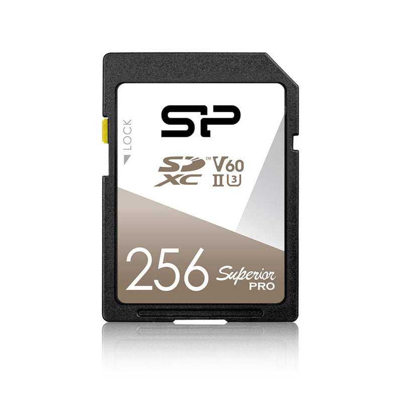 Silicone Power Sd-card 256GB UHS-2 U3 Createpro CR60D CL.10