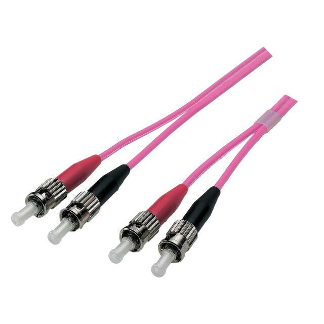 Efb Duplex Network Cable St-st OM4 1M Lszh 3MM Violet