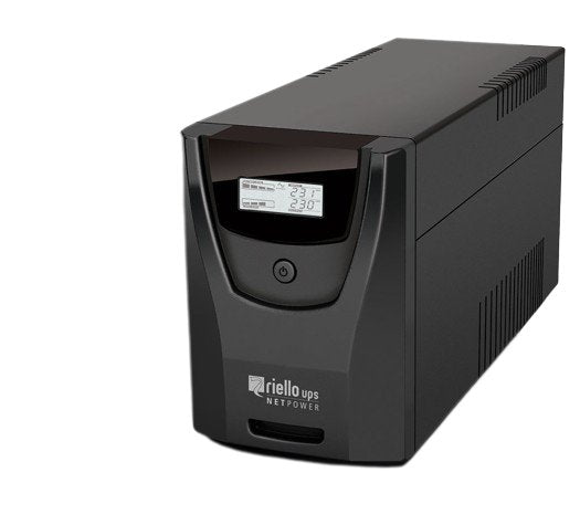 Riello UPS Net Power - Npw 1000VA / 600W - 10' Line Interactive 4 X Shucko