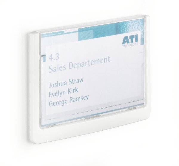 Durable Click Sign - Stand Label - Fijación Door