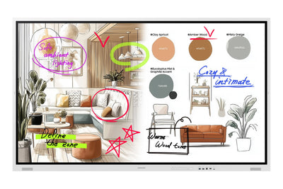 Samsung Ds WM75FX 189CM Touch 75'' 3840X2160 HDMI USB USB-C — image 1