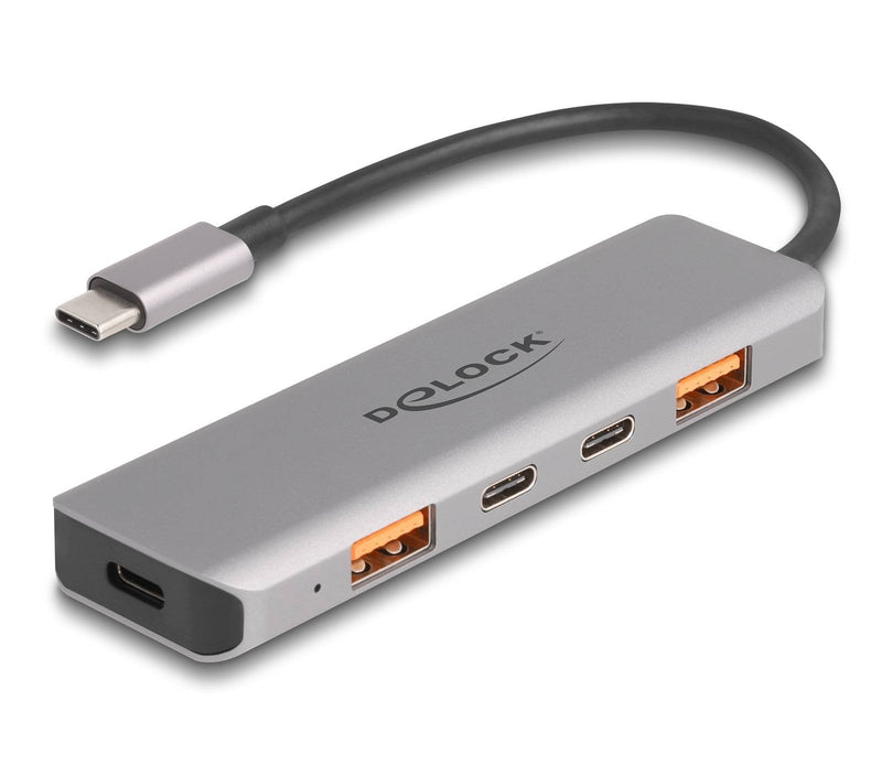 Delock Hub USB 10Gbps 2 Port USB Typ-a + 2 Port USB Type-c