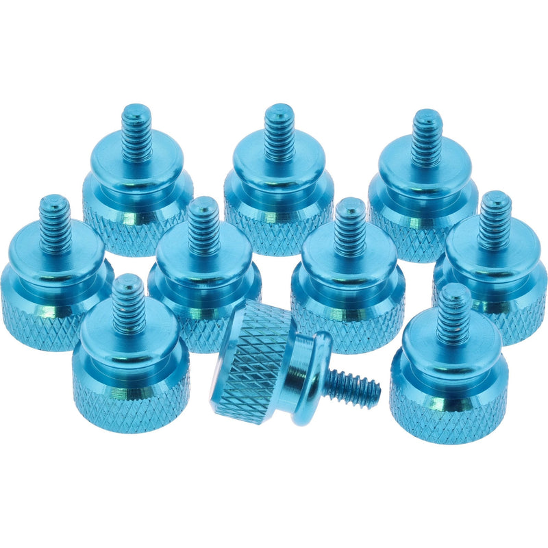 Inline Screws Mariposa Boxes Aluminium Blue 10 Units