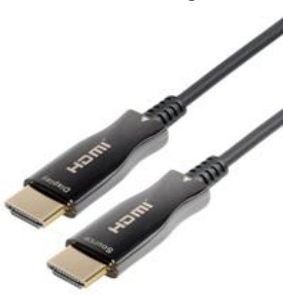 Aktives HDMI Fibre Optic Cable 15M, 4K Uhd, Absolut Verlustfreie Signale!