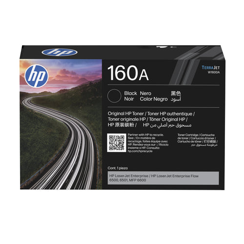 HP Toner Black 160A Laserjet Enterprise Flow 6500 10500P — image 1