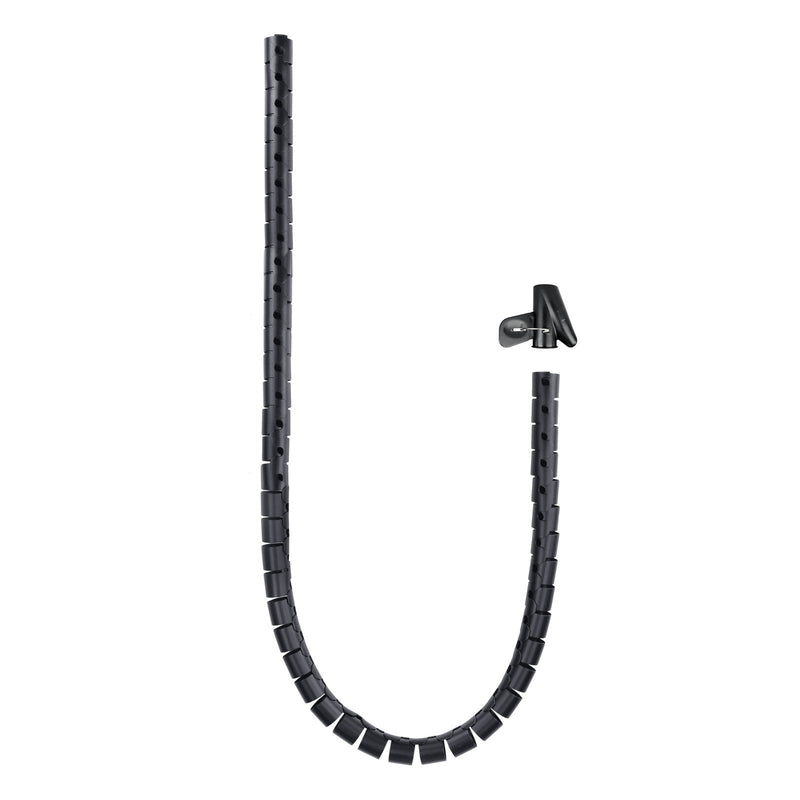 Nanocable Organiser Cables Flexible 25MM - Length 1M - Black