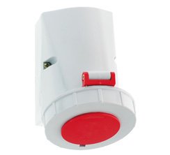 Bals Wall Socket Power 32A 5P 400V 6H 1155 IP67 Gehusegre 126X83 1155