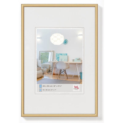 New Lifestyle Frame Fotos Plastic 18X24 Cm Oro — image 1