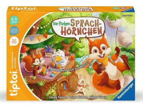 Ravensburger Tiptoi Ardillas Que Hablan Ágilmente, Juego de mesa 00203