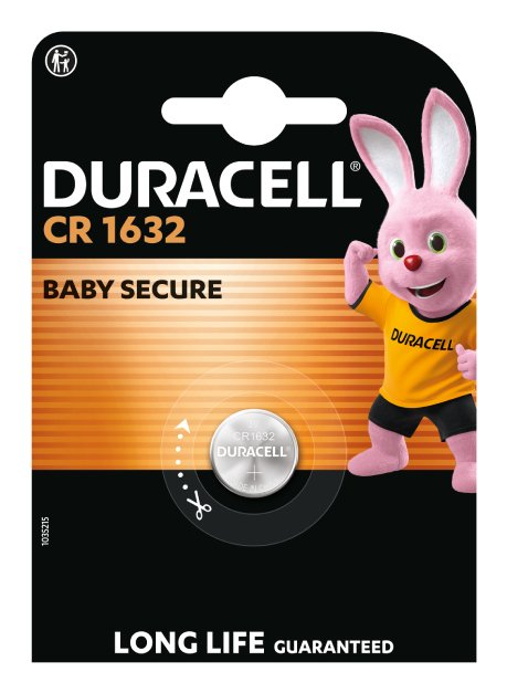 Duracell Battery Button Litio CR1632 3V BLISTER*1