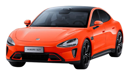 Xiaomi SU7 1/18 Die-cast Model Car Lava Orange — image 1
