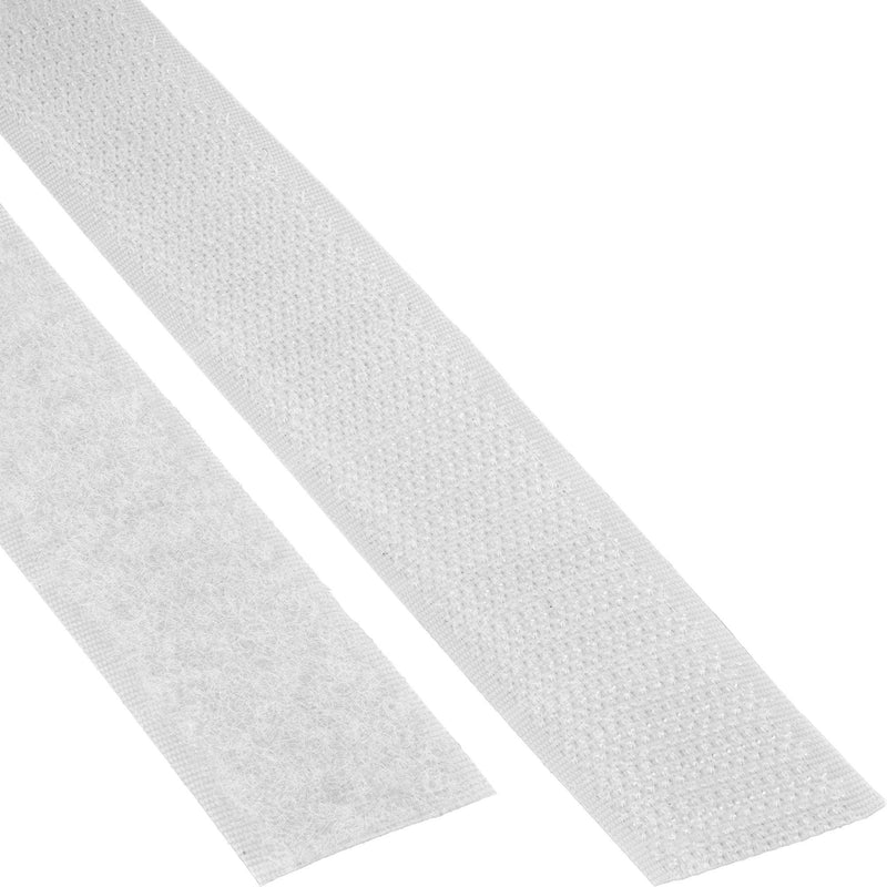 Inline Sujetacables With Band Sujeción Velcro 25MM White 25M