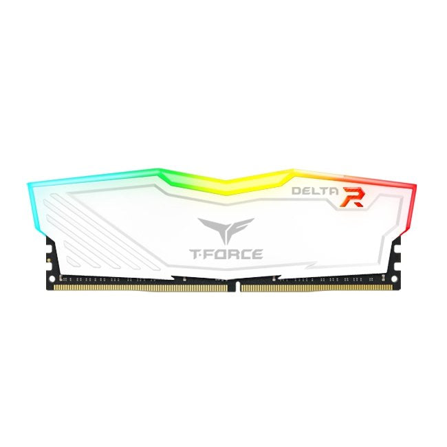 RAM Teamgroup D4 3200 32GB C16 Delta RGB White K2 2X16GB, 1.35V, Delta RGB