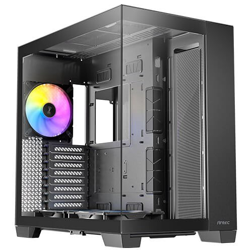 Antec PC Case C8 ARGB E-atx Black 2XVENT 160MM 1X140MM 2x USB Sn Power Supply