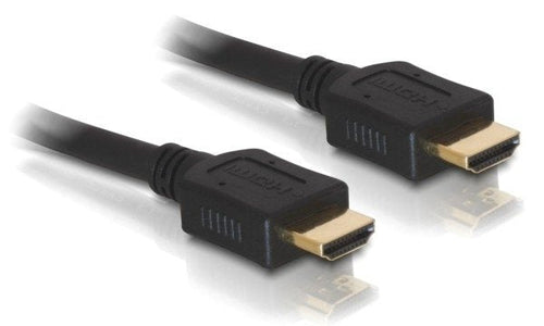 Delock HDMI Cable V1.4 4K Gold 1.80M Black 84407 — image 1