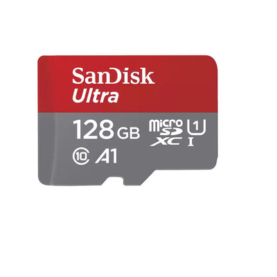 SanDisk Ultra Memory Card Flash Adapter Microsdxc a SD Included 128GB A1 / Uhs-i U1 / CLASS10 Microsdxc Uhs-i — image 1