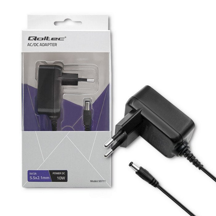 Qoltec 50771 Charger And Inversor Power Indoor 10W Black