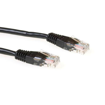 Black 20 Meter U UTP CAT.5E Patch Cable With RJ45 Connectors — image 1