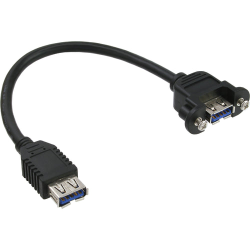 Inline Adapter USB 3.0 Type a Female a Connector Chasis Type a 0,2M — image 1
