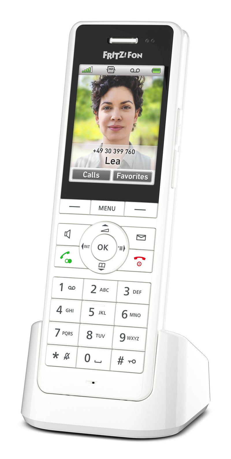 Phone Fritz!fon X6 Dect Identificador Llamadas White