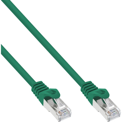 Inline Network Cable Sf/UTP CAT.5E Green 1,5M — image 1