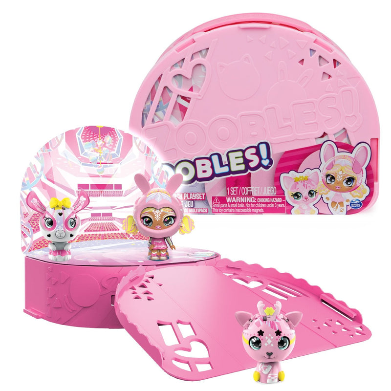 Spin Master Set Múltiple Zoobles With Figure Minipersonajes Estudio Baile 6061529