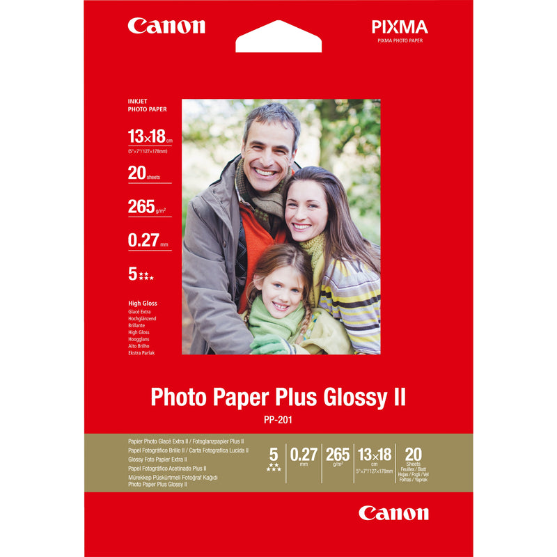 Canon Paper Foto PP-201/ 130 X 180MM/ 20 Hojas