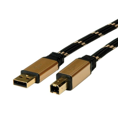 Roline Cable Gold USB 2.0 Typ a-b 3,0M — image 1