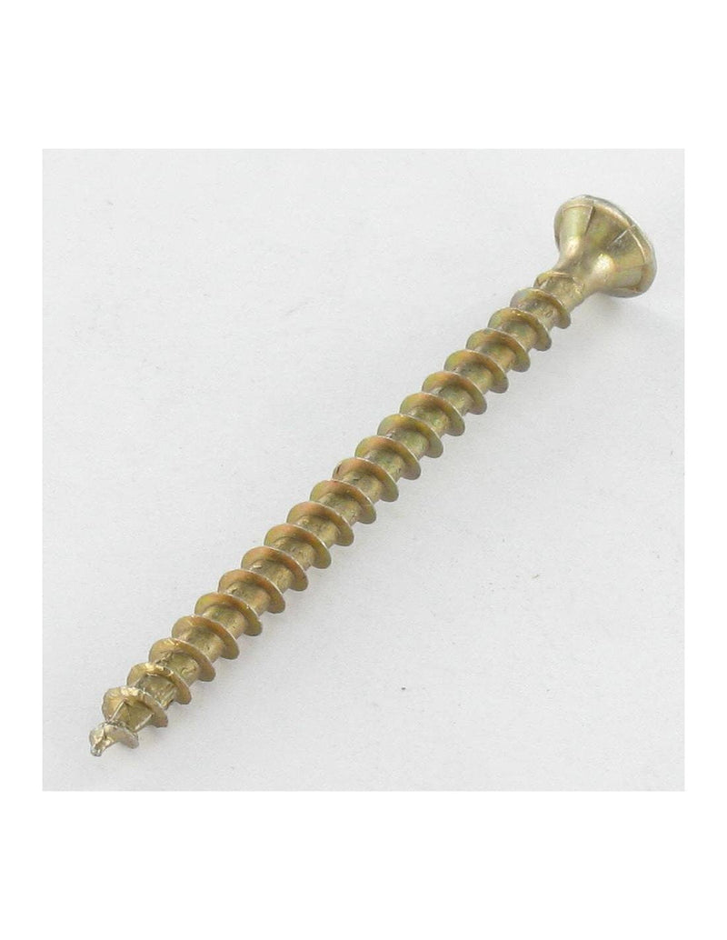 Box 1000 Unid. Screw Universal Cabeza Plana Yellox 4X30MM Z2