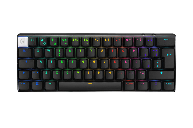 Keyboard Spanish Pro X 60 Lightspeed Wireless Gaming Kbd