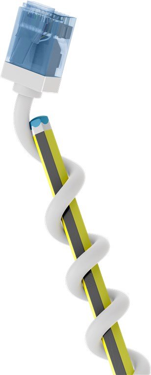 Goobay Cable Patch Ultraflexible CAT.6A Slim U/UTP White 15 Metres Clavijas Extracortas 74302