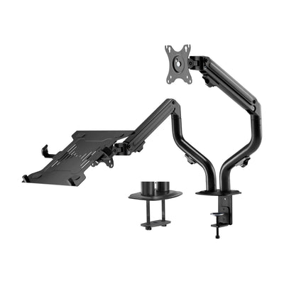 Aisens Desk Mount Contrapeso Swivel And Tilt Laptop And Monitor / TV 8KG 17-32 - Black — image 1