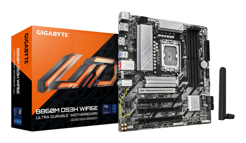 Gigabyte Motherboard B860M DS3H WIFI6E 1.0