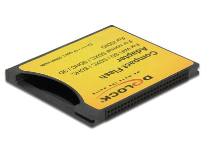 Delock Adapter Compact Flash Cards Memory Isdio (Wi-Fi Sd), Sdhc And Sdxc — image 1