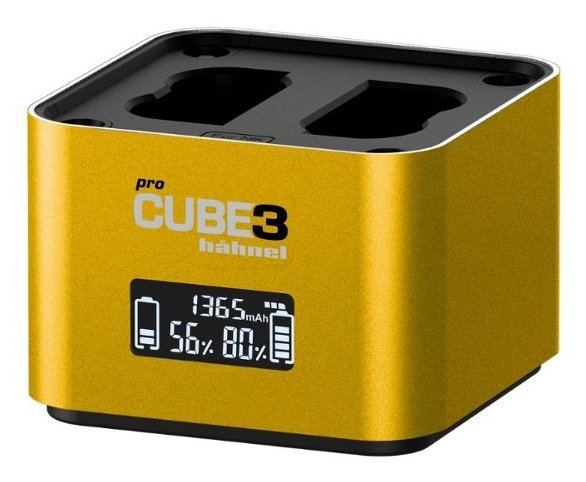 Hähnel Doppelcargador Pro Cube 3 - Nikon With Lcd-display Retail