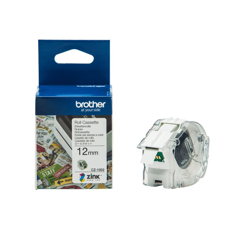 Brother CZ-1002,ROLLO (1,2CM X 5M) 1 Bobina(s) Label Continua, Brother VC-500W