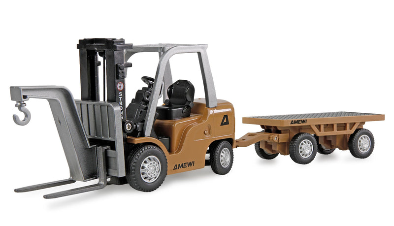 Amewi 22745 Model Controlado Radio Wheelbarrow Elevadora Motor Eléctrico 1:64