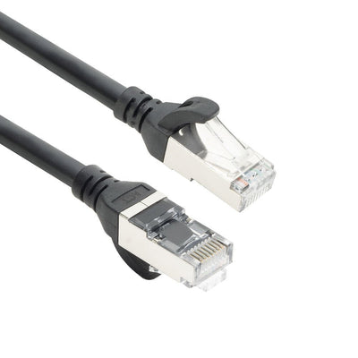 Black 7 Meters Tpe S FTP CAT.6A Ultra-flex Patch Cable Snagless With RJ45 Connectors — image 1