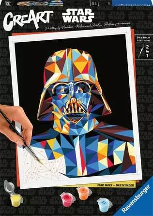 Ravensburger Kit Pintar With Números Creart Serie Trend C Star Wars: Darth Vader