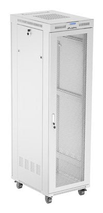 Lanberg Cabinet Rack Independiente 19 42U 600X800 Door Mesh LCD Flat Pack Grey