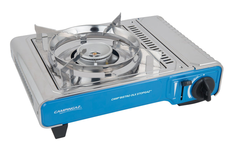 Campingaz Kitchen Gas Camp'bistro Dlx Stopgaz Silver/Blue Kitchen Sola Llama 2,2KW)