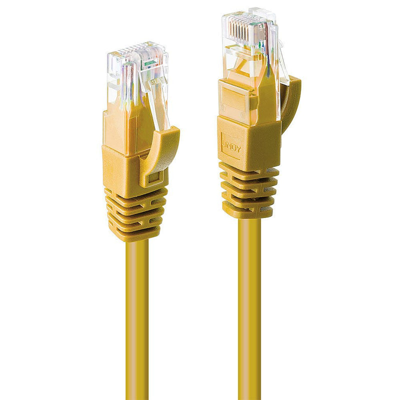 Lindy 48062 Network Cable Yellow 1M CAT.6 U/UTP (UTP)