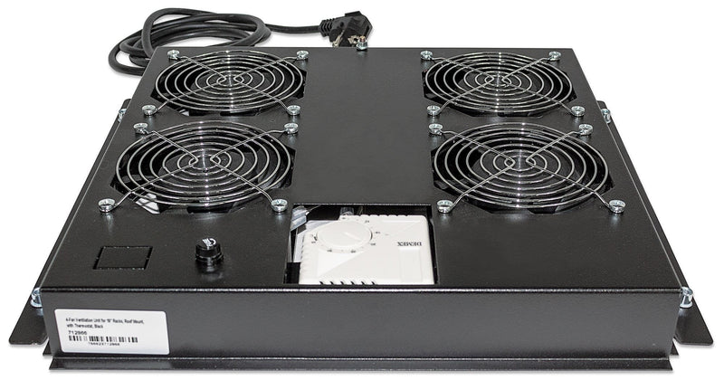 Intellinet Ventilación Ceiling Armarios Bajos 4 Thermos Fans