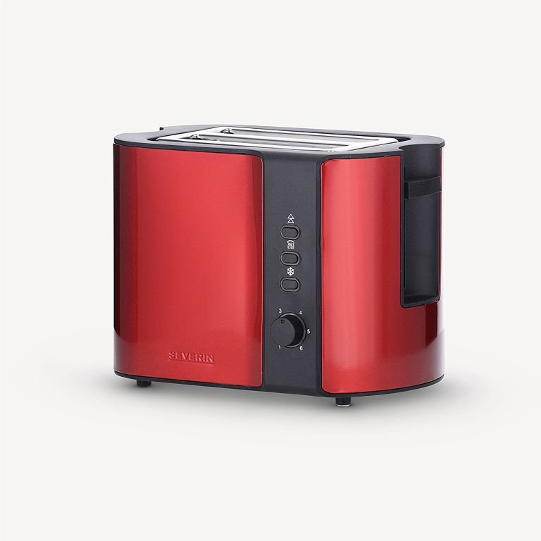 Severin At 2217 Toaster 2 Rebanada(s) 800W Black Red