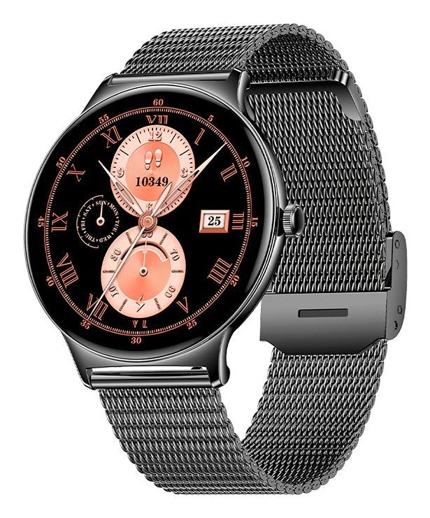 Smartwatch Cool Ultrathin + 2 Straps (amoled, Llamadas, Ultrafino) Black