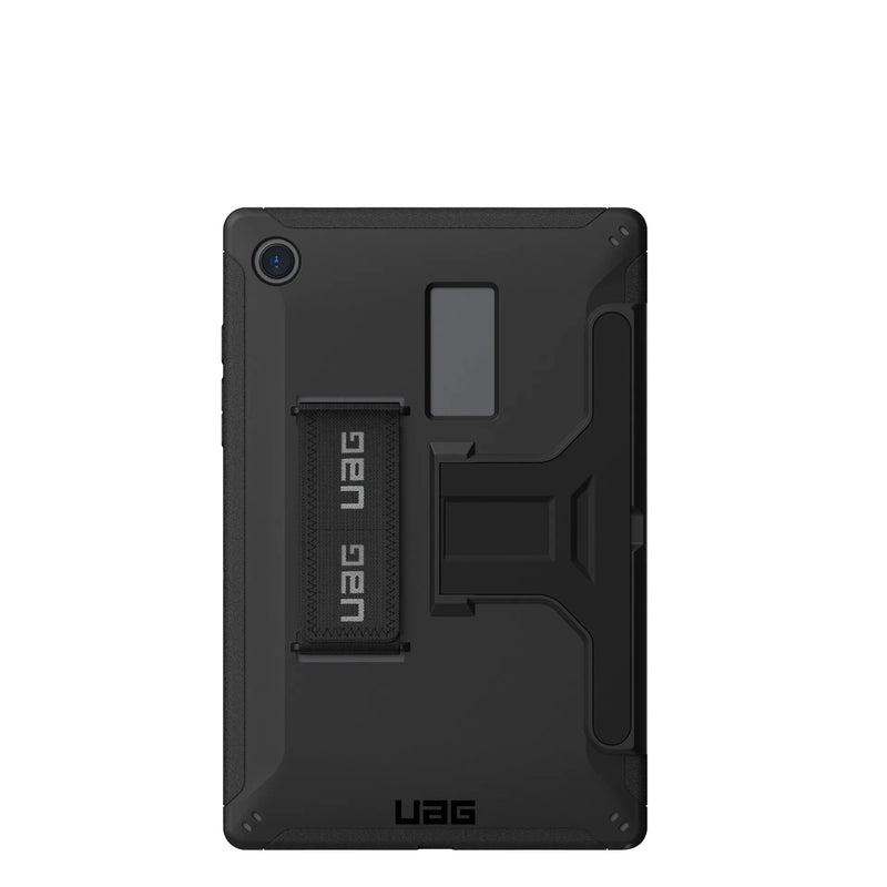 Uag Case For Galaxy Tab A8 10.5-IN (2022) (SM-X200 & SM-X205) Scout Black Housing Rear Tablet With Stand And