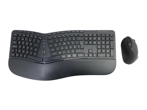 Conceptronic Keyboard Portuguese + Mouse ORAZIO02PT RF Wireless QWERTY Black — image 1